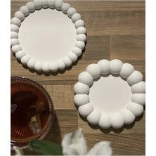Bernami Kdekoratif Pinterest Dekoratif 2’li Bubble Tabak Set,takı Tabağı, Organizer