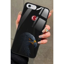 Snacase Apple iPhone 6s Plus Uyumlu Kartal Tasarımlı Parlak Silikon Kılıf