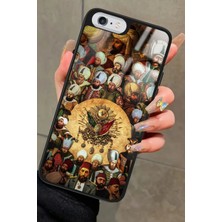 Snacase Apple iPhone 6s Plus Uyumlu Padişah Tasarımlı Parlak Silikon Kılıf