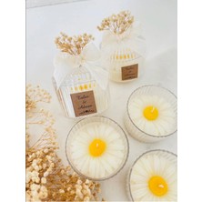 Bernami Mevlüt Pinterest Papatyalı Mum - Söz Nişan - Mevlüt - Bebek Hediyeliği - 20 Adet