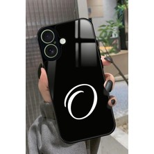 Snacase Apple iPhone 17 Uyumlu O Harfi Yazılı Parlak Silikon Kılıf