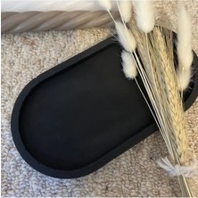 Bernami Mevlüt Pinterest Dekoratif Beton Tepsi Organizer Sunumluk Siyah