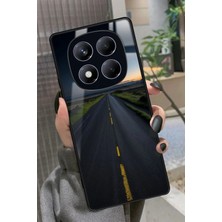 Snacase  Xiaomi Redmi Note 14 Pro 4g Uyumlu Yol Tasarımlı Parlak Silikon Kılıf