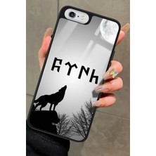 Snacase Apple iPhone 6s Plus Uyumlu Bozkurt Tasarımlı Parlak Silikon Kılıf