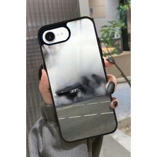 Snacase Apple iPhone 16E Uyumlu Araba Tasarımlı Parlak Silikon Kılıf