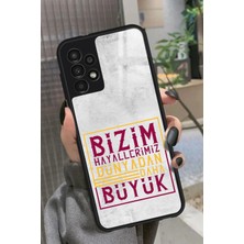 Snacase  Samsung Galaxy A73 Uyumlu Söz Yazılı Glossy Silikon Kılıf
