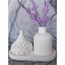 Bernami Mevlüt Pinterest Dayanıklı ve Şık 3'lü Taş Tozu Obje Seti