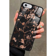 Snacase Apple iPhone 6 Plus Uyumlu Van Gogh Siyah Ağaç Tablo Tasarımlı Parlak Silikon Kılıf