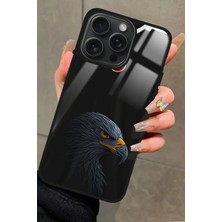 Snacase Apple iPhone 13 Pro Max Uyumlu Kartal Tasarımlı Parlak Silikon Kılıf
