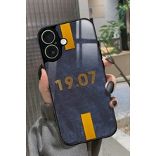 Snacase Apple iPhone 17 Uyumlu 1907 Yazılı Parlak Silikon Kılıf