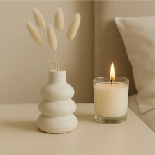 Bernami Dekoratif Pinterest Mini Vazo | Japandi Stil El Yapımı Minimal Vazo