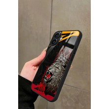 Snacase Apple iPhone 16 Plus Uyumlu Aslan Tasarımlı Parlak Silikon Kılıf