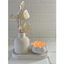 Bernami Mevlüt Pinterest Oval Tepsili Mumluk ve Vazo Seti