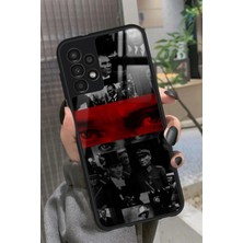 Snacase  Samsung Galaxy A73 Uyumlu Atatürk Poster Tasarımlı Parlak Silikon Kılıf