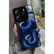 Snacase  Xiaomi Redmi Note 14 Uyumlu Yılan Tasarımlı Glossy Silikon Kılıf