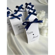 Bernami Mevlüt Pinterest 50 Adet Lacivert Kurdeleli Kağıt Bubble Mum Söz, Nişan, Nikah, Mevlüt ve Bebek Hediyelik