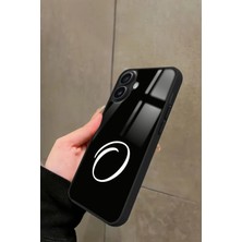 Snacase Apple iPhone 16 Plus Uyumlu O Harfi Yazılı Parlak Silikon Kılıf