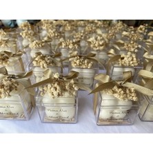 Bernami Mevlüt Pinterest Şeffaf Etiketli Mika Kutulu Hediyelik Mumluk Mum Söz Nişa N Hediyeliği Mevlüt Şekeri - 15 Adet