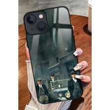Snacase Apple Iphone 15 Plus Uyumlu Peaky Blinders Tasarımlı Glossy Silikon Kılıf