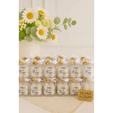 Bernami Kdekoratif Pinterest Bubble Mum Beyaz Mika Kutuda 4x4 cm 10 Lu Hediyelik Renkli Mumlar