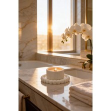 Bernami Mevlüt Pinterest Kokulu Mum, Özel Tepsili Doğal Dekoratif Mum