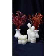 Bernami Mevlüt Pinterest Kokulu Sevgili Sarılan Çift Mum ve Mini Bubble Mum Set