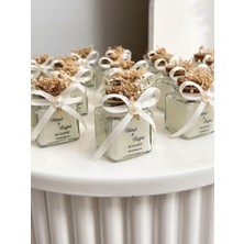 Bernami Kdekoratif Pinterest Mantar Kapaklı Cam Şişe Mum - Söz, Nişan, Düğün, Nikah, Kına, Mevlüt, Yeni Doğan – 25 Adet