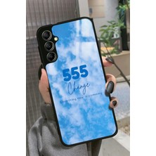 Snacase  Samsung Galaxy M34 Uyumlu 555 Yazılı Parlak Silikon Kılıf