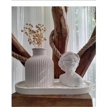 Bernami Mevlüt Pinterest Kadın Figürlü 3'lü Vazo Seti & Dekoratif Obje & Tabak & Vazo & Biblo & Dekoratif Eşya