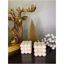 Bernami Mevlüt Pinterest 2'li Bubble Dekoratif Mum