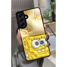 Snacase  Samsung Galaxy A36 Uyumlu Sunger Bob Tasarımlı Parlak Silikon Kılıf