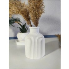 Bernami Kdekoratif Pinterest Çizgili Vazo Pampas Vazosu Yapay Çiçek Vazosu