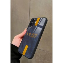 Snacase Apple iPhone 16 Plus Uyumlu 1907 Yazılı Glossy Silikon Kılıf