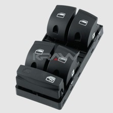 Mcar-An Cam Anahtarı>audi A3 04-08 A6 05-11 Q7 - Dörtlü >>4F0959851 - MCAR-AN1504