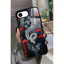 Snacase Apple iPhone 16E Uyumlu Dragon Tasarımlı Parlak Silikon Kılıf