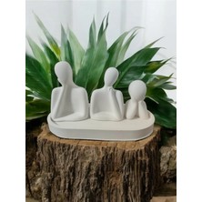 Bernami Mevlüt Pinterest Modern Minimalist Aile Heykeli – Zarif ve Anlamlı Dekoratif Obje