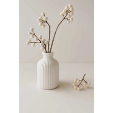 Bernami Mevlüt Pinterest Bohem Mini Vazo | Çizgili Beton Vazo - Stil Minimal Dekor 1 Adet