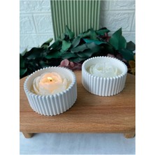 Bernami Mevlüt Pinterest 2'li Dekoratif Mumluk Beton Kase Mum