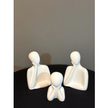 Bernami Mevlüt Pinterest Üçlü Aile Seti Dekoratif Obje Biblo