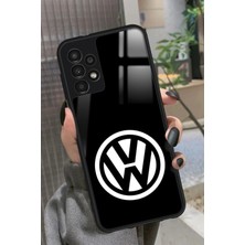 Snacase  Samsung Galaxy A52 Uyumlu Araba Logosu Tasarımlı Parlak Silikon Kılıf