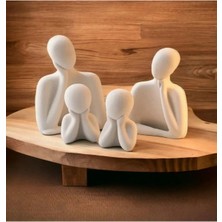 Bernami Kdekoratif Pinterest Biblo Iki Çocuklu Dört Parça Aile Seti