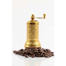 Akinco Osmanlı Motifli Kahve ve Baharat Değirmeni Sarı