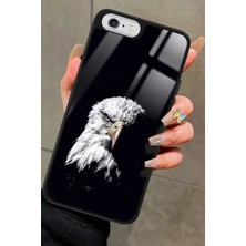 Snacase Apple iPhone 6 Plus Uyumlu Kartal Tasarımlı Parlak Silikon Kılıf
