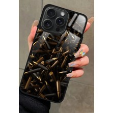 Snacase Apple iPhone 14 Pro Uyumlu Mermi Tasarımlı Parlak Silikon Kılıf