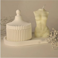 Bernami Mevlüt Pinterest Dekoratif Hediyelik Dekoratif Kavanoz Venüs Kadın Motifli Kokulu ve Sunum Altlığı 4 Parça