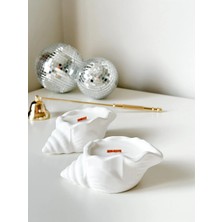 Bernami Mevlüt Pinterest 2'li Deniz Kabuğu Mum ( Vanilya Esanslı )