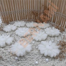 Bernami Mevlüt Pinterest Papatya Mum Boyasız Nişan, Nikah, Doğum Günü, Özel Gün - 10 Adet