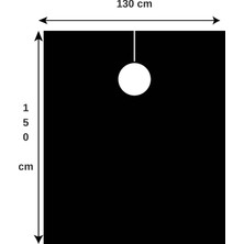 Kupa Penuar Süper Lüks Kuaför ve Berber Saç Kesim Önlüğü Mikro Kumaş 130X150 cm Geniş Ölçü