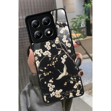 Snacase  Xiaomi Mi 14T Pro Uyumlu Van Gogh Siyah Ağaç Tablosu Tasarımlı Parlak Silikon Kılıf