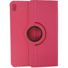 Indispensablely Ipad 2022 10.9 (10.nesil) Kılıf 360 Tablet Deri Kılıf - Pembe